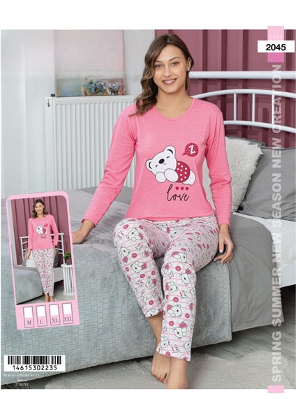 Pamulu Süprem Bayan Pijama Takımı