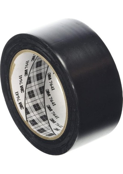 764I Genel Amaçlı Vinil Siyah Bant - 50 Mm. x 33 Mt.(4 Ad)