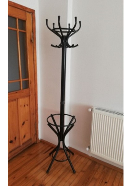 Lüks Metal Portmanto Siyah Askılık Üreticiden