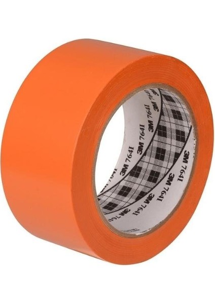 764I Yer Işaretleme Vinil Turuncu Bant - 50 Mm. x 33 Mt(4 Ad)