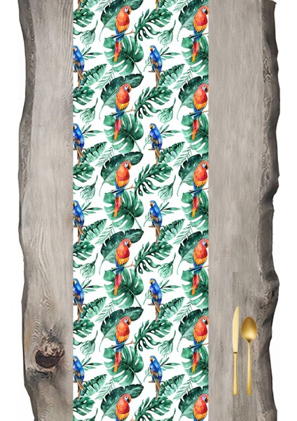 Papağanlar Özel Desen Ranır - Runner