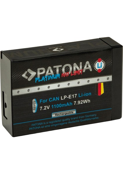 Canon LP-E17 1348 Platinum Batarya