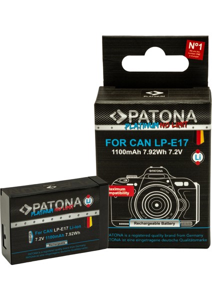 Canon LP-E17 1348 Platinum Batarya