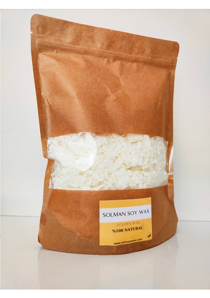 %100 Natural Soy Wax Pul Şeklinde Flake Vegan Organik Soya Wax Doğal Kokulu Mum Yapma Malzemesi 5 kg