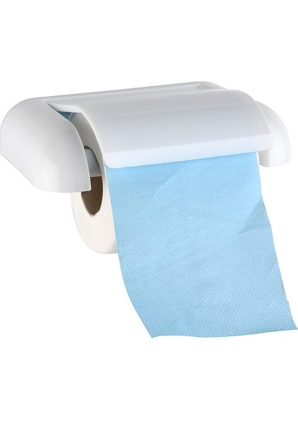 Kapaklı Rulo Tuvalet Kağıdı Tutucu Askısı Standı Wc Kağıtlık