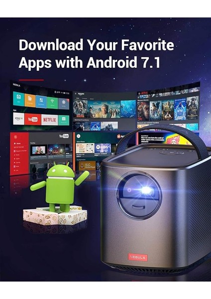 Anker Nebula Mars Iı Projeksiyon 720P Dlp Projeksiyon Cihazı
