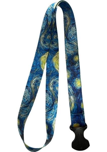 Ara Aparatlı Van Gogh Yıldızlı Geceler Boyun Ipi Telefon Askısı modelleri