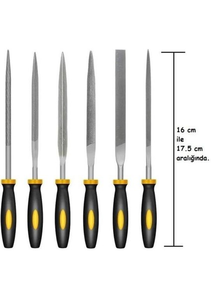 6 Parça Mini Eğe Seti Tüm Metaller ve Ahşaplar Için Oyma Şekil Verme Ege Set 160MM Saatçi Eğe Takımı fırsatları