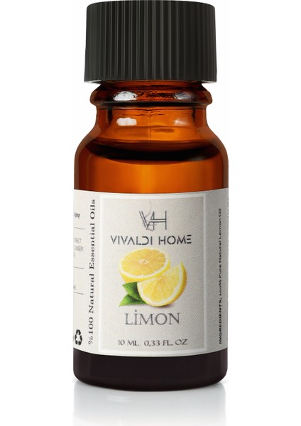 Vivaldi Home Limon Esansiyel Yağ 10 ml