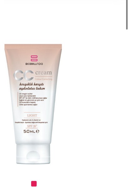 Alesta Nutural CC Cream Light Cilt Kusursuzlaştırıcı Kapatıcı 50 ml