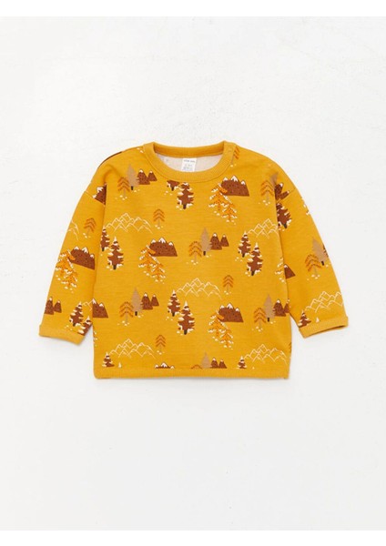 Lcw Baby Bisiklet Yaka Uzun Kollu Baskılı Erkek Bebek Sweatshirt Ve Pantolon 2'Li fiyatları