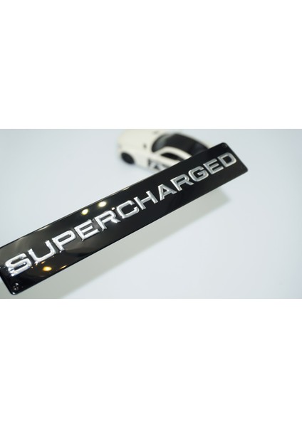 Supercharged Bagaj Siyah Logo Arma Mini Cooper Ile Uyumlu