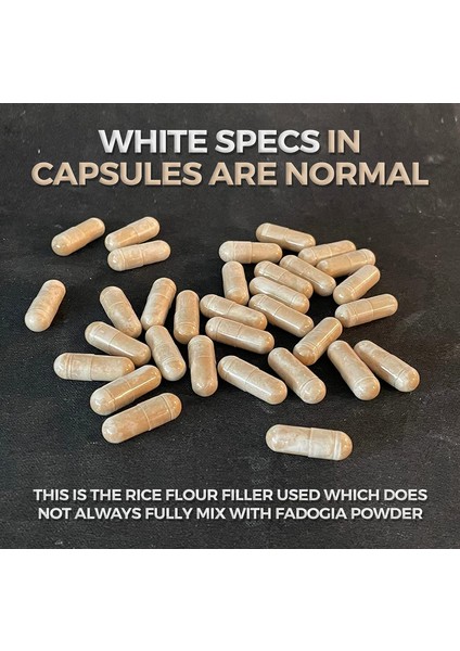 Fadogia Agrestis 600 mg 180 Capsul Powerful Extract To Support Athletic Performance And Muscle Growth