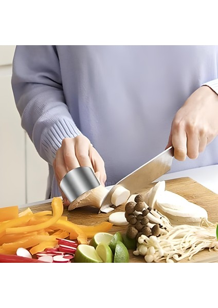 Mbb Eticaret 2li Metal Parmak Koruyucu Hızlı ve Güvenli Kesme Paslanmaz Çelik Koruyucu Aparat fiyatları