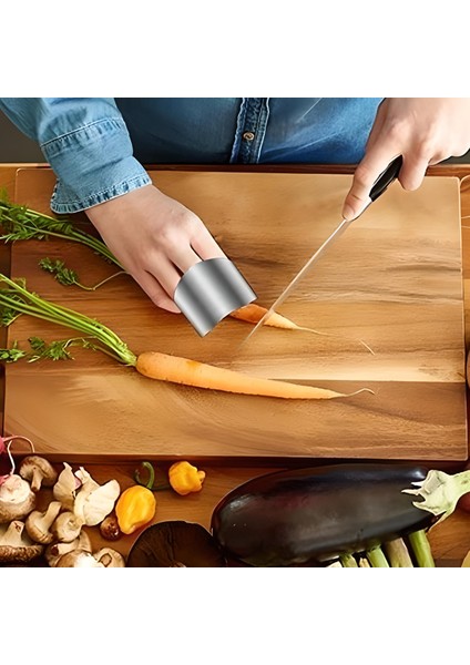 Mbb Eticaret 2li Metal Parmak Koruyucu Hızlı ve Güvenli Kesme Paslanmaz Çelik Koruyucu Aparat indirimleri