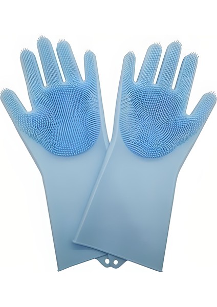 Mbb Eticaret Isıya Dayanıklı Pratik Sihirli Silikon Bulaşık Yıkama Eldiveni