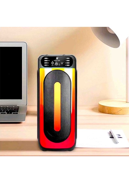 KTS-1555 Taşınabilir Büyük Boy Mikrofonlu Bluetooth Hoparlör