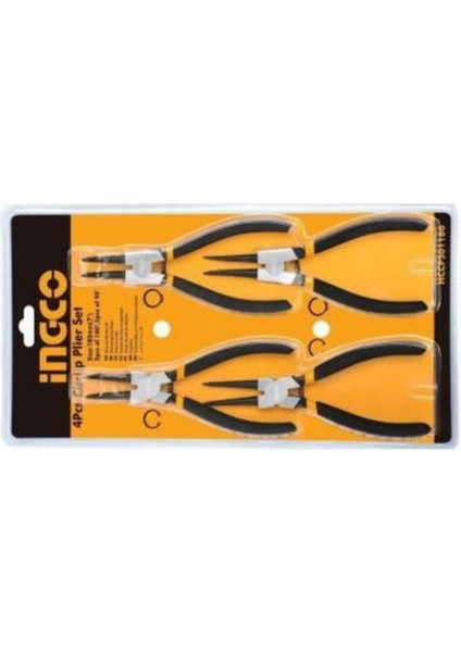 HCCPS01180 180MM 4 Parça Segman Pense Seti