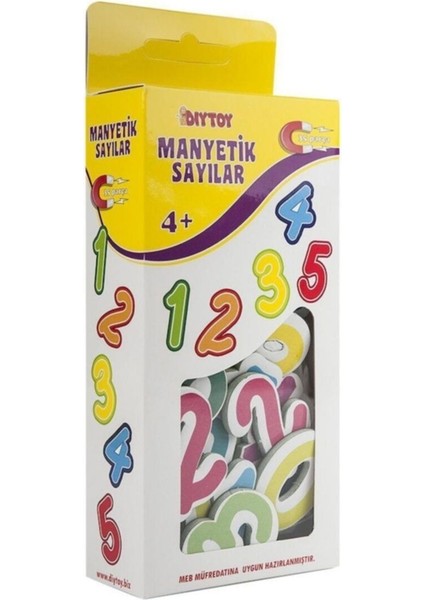 , Manyetik Harfler ve Sayılar, 2 Li Set, Eğitici Magnet Set