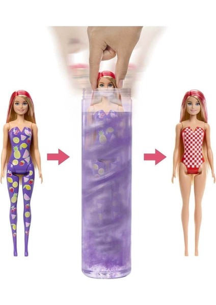 Color Reveal - Renk Değiştiren Sürpriz Meyve Serisi, 3 Yaş ve Üzeri, HJX49 indirimleri