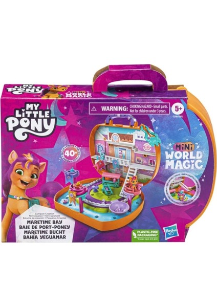 My Little Pony Mini Dünya Sihri: Kompakt Yaratıcı Oyun Seti Maretime Bay F3876-F5248