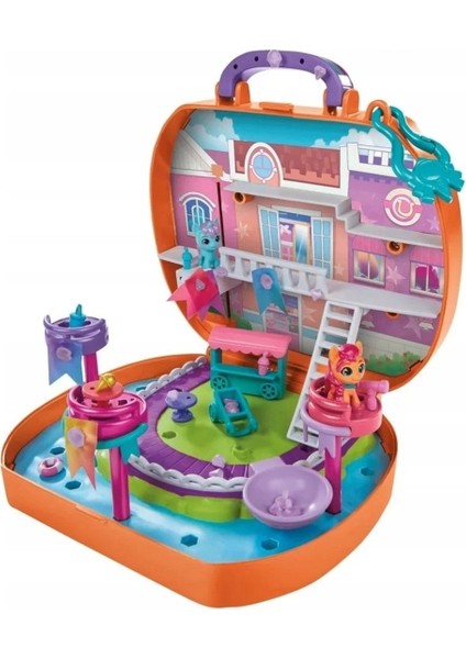 My Little Pony Mini Dünya Sihri: Kompakt Yaratıcı Oyun Seti Maretime Bay F3876-F5248