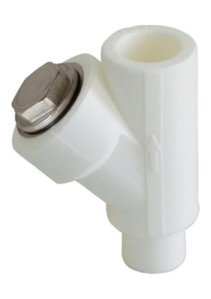 Pprc Plastik Erkek Filtre Metalli (Kombi Alt Bağlantısı Su Filtresi) - Polipropilen Pipe Fittings - 20MM - 1 Adet