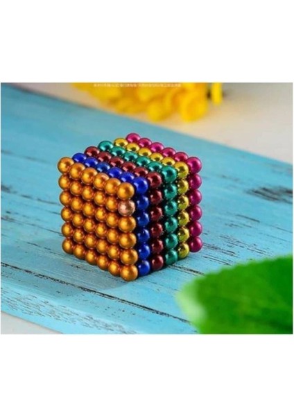6 Farklı Renkli Sihirli Manyetik Toplar Neodyum Mıknatıs 216 Pcs fırsatları