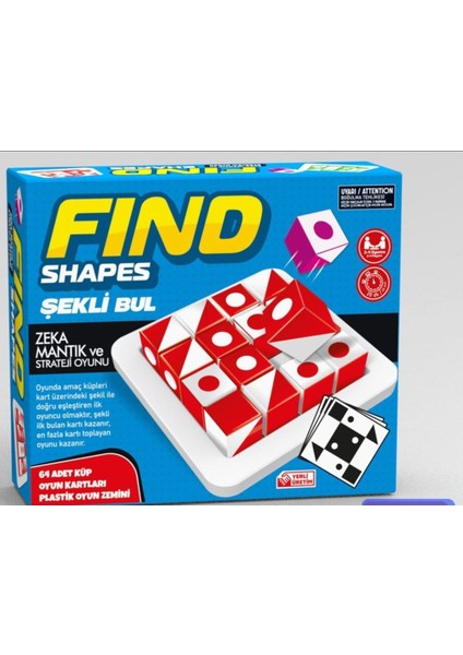 Find Shapes Şekli Bul - Zekâ Mantık Strateji Oyunu