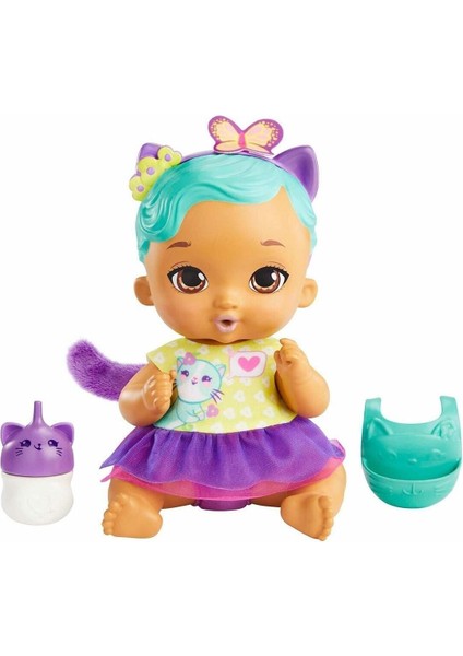 Yavru Kedi Bebeğimin Bakım Zamanı Mavi Saçlı HHL22 modelleri