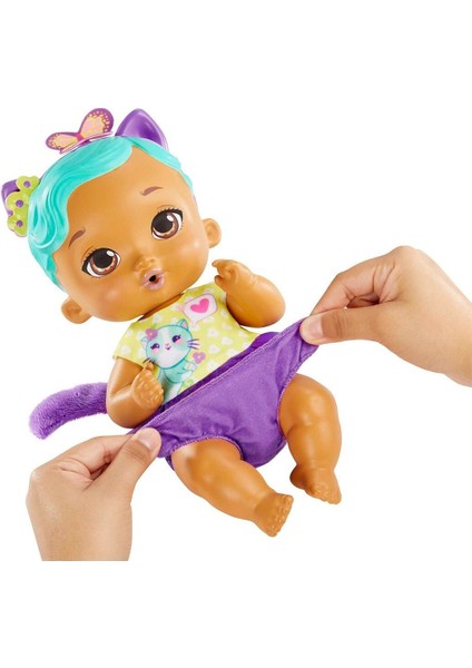 Yavru Kedi Bebeğimin Bakım Zamanı Mavi Saçlı HHL22 fırsatları