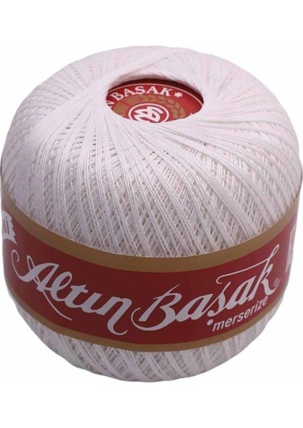 Zümramm Altınbaşak 26/6 Klasik Ağ Ipi Beyaz