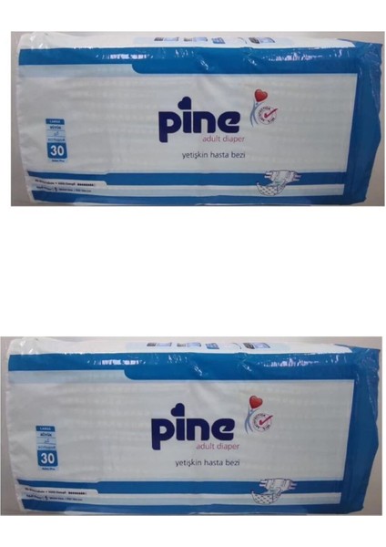 Bel L Bantlı 30'lu 2 Paket Hasta Bezi
