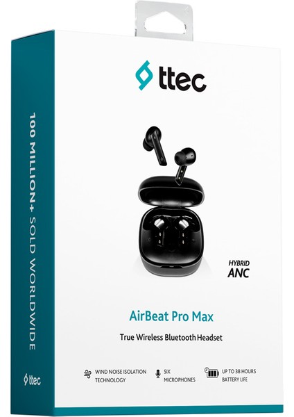 Airbeat Pro Max Anc Gerçek Kablosuz Tws Bluetooth Kulaklık