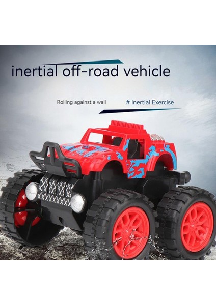 Niuniu Shop Çocuk Oyuncakları Atalet Off-Road Oyuncak Araba-Kamuflaj Turuncu (Yurt Dışından)