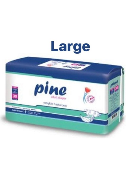 Hasta Bezi Büyük Boy Cırtlı (Belbantlı) 30 Adet