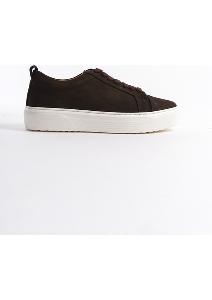 Mbnbkm3-Kh Erkek Nubuk Deri Kahverengi Sneaker & Spor Ayakkabı fırsatları