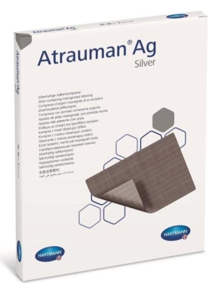 Atrauman Ag Gümüş Içerikli Yara Örtüsü 10X10 cm 1 Adet