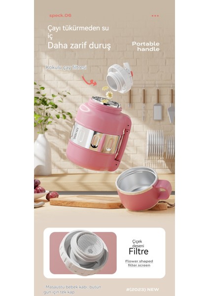 880ML Büyük Kapasiteli Taşınabilir ve Taşınabilir Çay Şişesi (Yurt Dışından) indirimleri