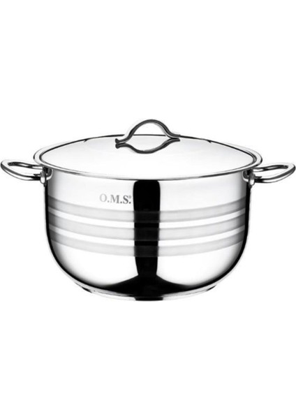 Mega Çelik Tencere 34X20 cm