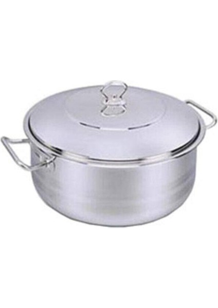 Kor A1941 Mega Kısa Çelik Tencere 28X11 cm 6,5 Litre FMA0335