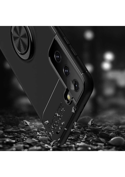 Galaxy S21 Plus Uyumlu Ravel Silikon Kapak-Mavi