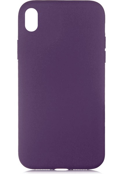 iPhone Xr 6.1 - Uyumlu Lsr Lansman Kapak-Derin Mor