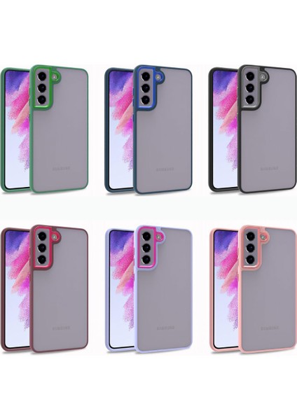 Galaxy S21 Fe Uyumlu Flora Kapak-Kırmızı