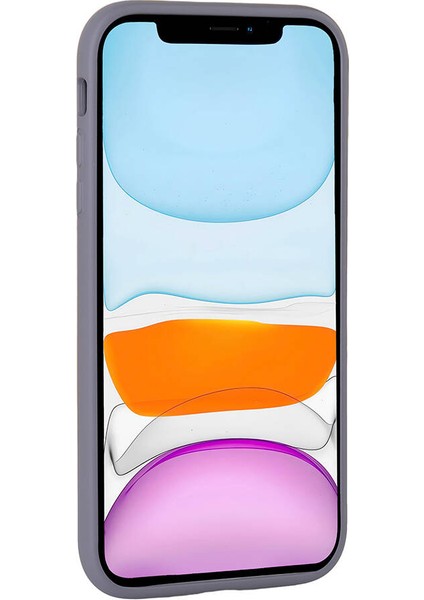 iPhone 11 Uyumlu Parlak Taşlı Tasarım Pırlanta Kapak-Pembe