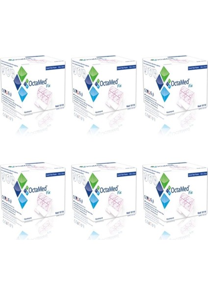 Fix Esnek Tıbbi Flaster Hipoalerjenik 10m X 10cm, 6 Adet