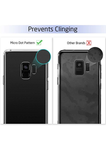 Galaxy S9 Uyumlu Imax Silikon Kamera Korumalı-Renksiz fırsatları