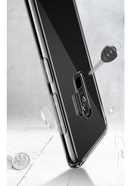 Galaxy S9 Uyumlu Imax Silikon Kamera Korumalı-Renksiz indirimleri