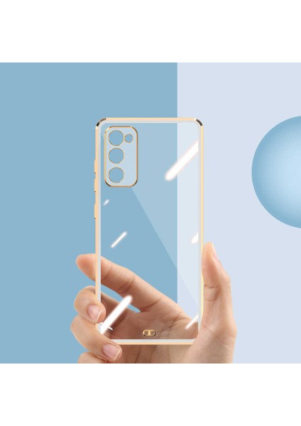 Galaxy S20 Fe Uyumlu Voit Clear Kapak-Lacivert
