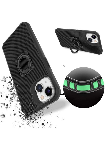 iPhone 13 - Uyumlu Timo Kapak-Siyah